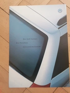 VW Golf Variant - Preisliste - 05/2000 - Neuwertiger Zustand  - Bild 1 von 1