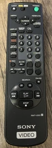 Mando a distancia Sony RMT-V203 VCR SLV-675HF SLV-676HF probado original bonito - Imagen 1 de 1