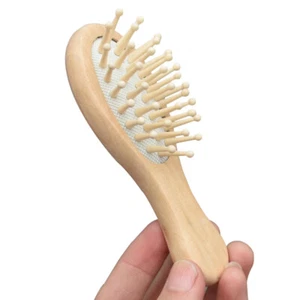 Wooden Massage Comb Portable Comb Scalp Massage Brush - Picture 1 of 11