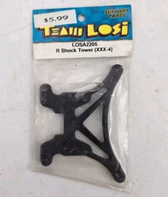 Team Losi Rear Shock Tower XXX4 4wd RC Buggy Vintage Part LOSA2205 Car Racing - Image 1 of 3