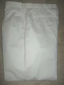 Mens Bone CROFT & BARROW Khakis Pants 34 x 30 - Picture 1 of 1