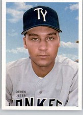 2022 Topps Heritage Minor League 1953 Reprint #RPA-11 Derek Jeter NM-MT