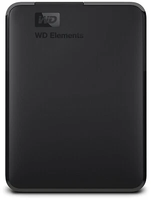 Western Digital WD Elements 5TB externe Festplatte USB3.0 schwarz WDBU6Y0050BBK - Bild 1 von 2
