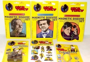 LOTTO D Disney DICK TRACY Puffy Adesivi Stucco Calamita Travestimento SET Fotocamera - Foto 1 di 3
