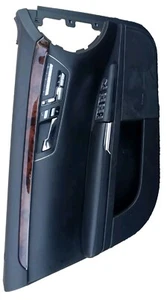 🔥07-09 Mercedes W221 S450 S63 AMG Front Left Driver Side Door Panel Black OEM - Picture 1 of 10