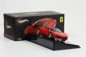 1:43 Hot Wheels Elite Ferrari 458 Italia Red X5502 - Picture 1 of 4