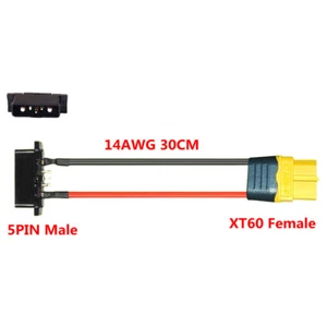 E-bike Battery Discharge Connector 4 Pin 5 Pins for Hailong Battery Case Cable - Picture 1 of 14