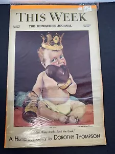 This Week Newspaper Magazine - Milwaukee Journal - Dec 26, 1937 - Spoil The Cook - Picture 1 of 1