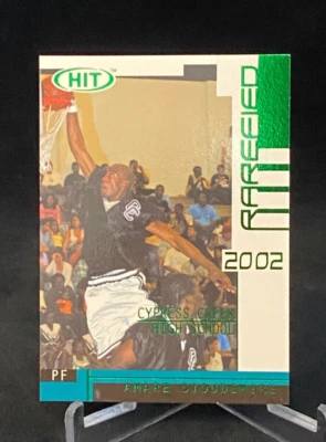 Sage Hit 2002 Rarefied Emerald #R36 novato Amare Stoudemire Cypress Creek Foto 1 de 2