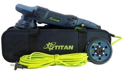 Exzenter Poliermaschine Titan TDA21 21mm Hub hoher Abtrag auch für Boot Caravan