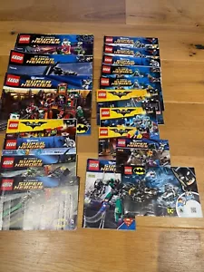 LEGO DC Instruction Manuals - 76035, 76046, 6857, 76000, 70903, 76012, 6862 - Picture 1 of 1