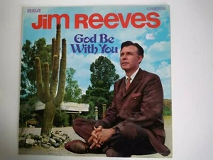 JIM REEVES God Be With You 12" Vinyl Record - Imagen 1 de 4