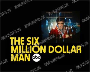 SIX MILLION DOLLAR MAN 8X10 Photo P05 LEE MAJORS as Steve Austin ABC promo - Picture 1 of 1