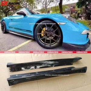 For Porsche 911 Carrera 991.1 2012-15 Forged Fiber /Carbon Fiber Side Skirt Kits - Picture 1 of 13