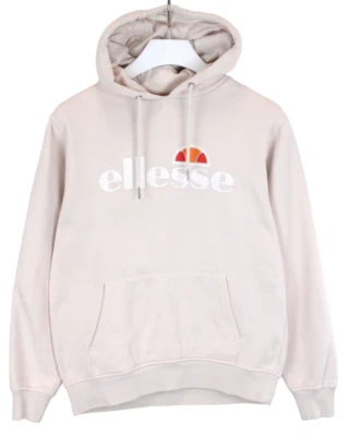 Ellesse Kapuze Damen UK 14 Beschichtet Logo Kängurutasche Langärmelig - Bild 1 von 4