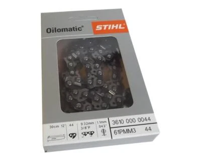 2 Stk. Stihl Sägekette 30cm 3/8 1,1 44 TG Pico Micro Mini Kette 3610 000 0044