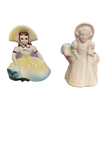 Vintage Little Bo Peep Planter & Little Miss Muffet Planters/Figurines - Picture 1 of 10