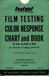 Vintage Instant Film Testing Color Response Chart and Book 1963 Chilton Books - Bild 1 von 5