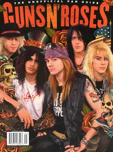 GUNS N' ROSES The Unofficial Fan Guide Winter 2023/2024 W. Axl Rose Slash 100 Pg - Picture 1 of 3