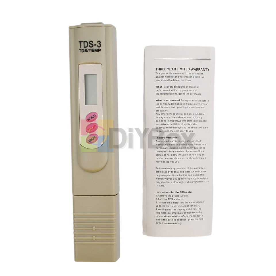 Hot Portable Pen Digital TDS Meter Filter Measuring Water Quality Purity Tester - Image 1 of 1