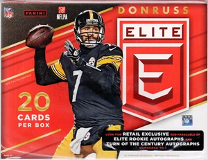 2016 Panini Donruss Elite Football Cards Hanger Box - 20 Cards Per Box - Picture 1 of 2