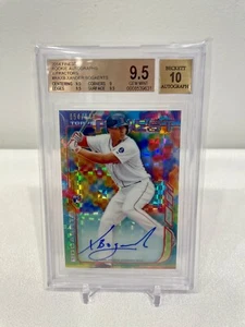 Autógrafos de radiocontrol Finest X Fractor Xander Bogaerts 2014 novato automático/149 BGS 9,5/10 - Imagen 1 de 2