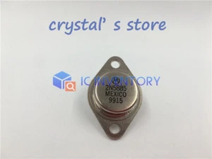 Transistor de silicona de alimentación 2N5885 NPN TO-3 1 pieza - Imagen 1 de 5