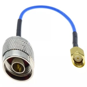 N male to SMA male Semi-Flexible 0.086" Jumper Pigtail RG405 Cable 5ft. - Picture 1 of 1