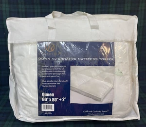 Superior Down Alternative 2" Deep Mattress Topper Queen - Picture 1 of 6