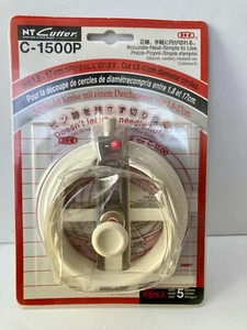 Cortador de círculos de diseño vintage NT-C-1500P C-1500P 1,8-17 cm diapositivas 5 hojas - Imagen 1 de 2