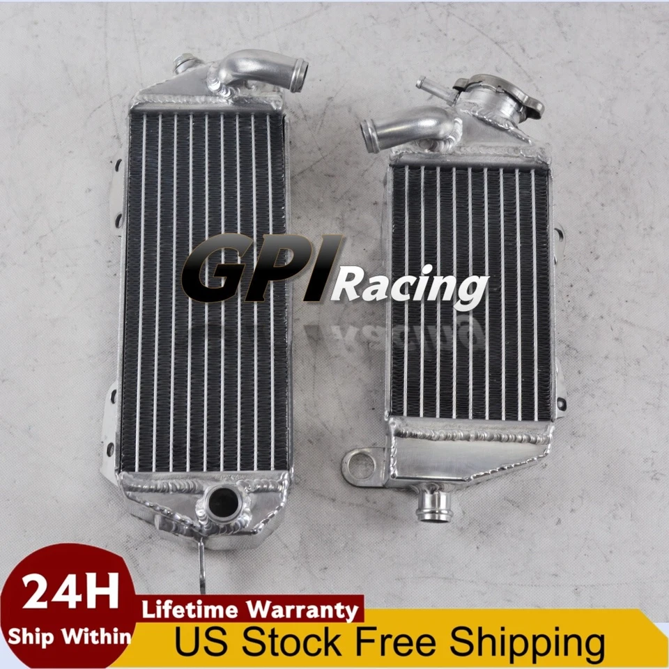 Алюминиевый радиатор подходит для 1989 1990 1991 1992 1993 1994 Kawasaki KDX200 KDX 200 - Изображение 1 из 4