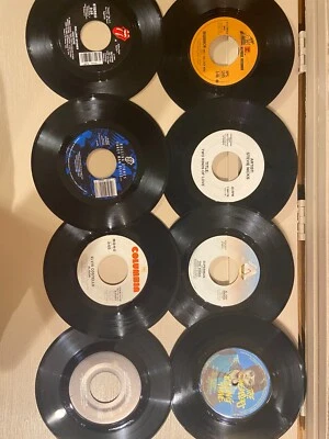 (LOT of 8) Fleetwood Mac/Stevie Nicks/ Kinks/Rolling Stones 45rpm N/M - Image 1 of 4