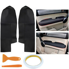Fits For 2007-2009 Honda CR-V CRV Leather Front Door Panels Armrest Cover 2pcs