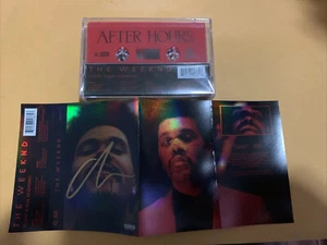 AUTOGRAPHED---- THE WEEKND After Hours HOLOGRAPHIC Cassette Tape 0723 - Picture 1 of 5