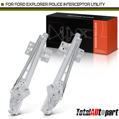 Regulador de ventana eléctrica 2 piezas para Ford Police Interceptor Utility Explorer delantero Foto 1 de 4