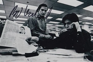 Bob Woodward signed Autogramm 4x6 Foto Washington Post Watergate Journalist - Bild 1 von 2
