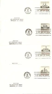 US Scott # 1779-1782 American Architecture.Set Of 4, No cachet. - Picture 1 of 1