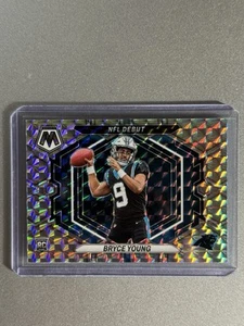 Bryce Young Carolina Panthers Panini Mosaic NFL 2023 NFL DEBUT SILVER ROOKIE - Bild 1 von 4