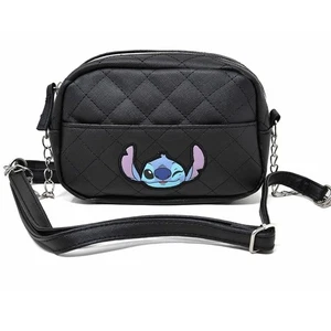 STITCH BLACK QUILTED CROSS BODY BAG ADJUSTABLE  NEW WITH TAGS - Picture 1 of 2