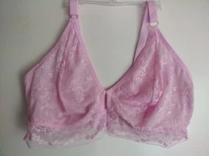 AUDEN 3X BRALETTE ROSA LONGLINE SIN FORRO CIERRE TRASERO - Imagen 1 de 16