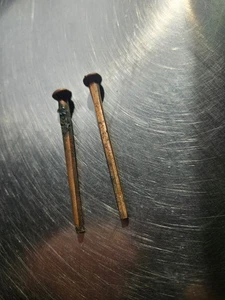 3 Zoll Vintage Kupfer Spikes Nägel Menge 2 - Bild 1 von 13