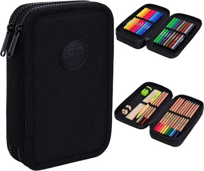 COOLPACK 2-fache Federtasche Federmappe 100% recycelt Federmäppchen 35-teilig