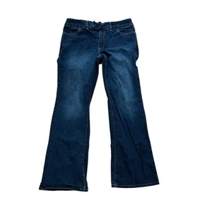 Banana Republic Jeans Blue Flare Pockets Women’s Size 10 90s Y2K Style SU ‘06 - Picture 1 of 14