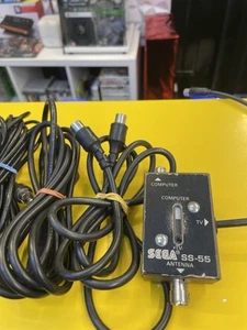 SEGA SS-55 Antenna Switch con cavi originali – Console Retro – Usato - Imagen 1 de 3
