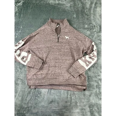sudadera mujer rosa gris cuarto medio cremallera  Foto 1 de 4