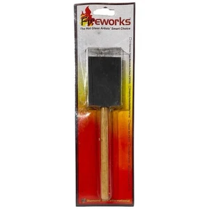 Fireworks Graphite Paddle Glass Blowing 2 x 3 x 3/8 inches New In Package - Picture 1 of 3