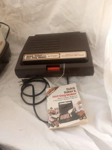 Quick Baker and Hot Dog Maker By Exeter Electric Vintage Cooker TESTED WORKING - Picture 1 of 7