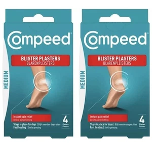 Compeed Blister Plasters Medium - 2*4Pack Instant Pain Relief DATED 06/25 - Picture 1 of 3