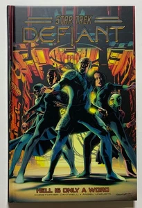 STAR TREK DEFIANT VOL 3 HELL IS ONLE A WORD BOUND HC BOOK EC - Picture 1 of 1