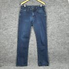 Fidelity Denim Jimmy Jeans Straight Stretch Brooklyn Blue Men's Size 34x33